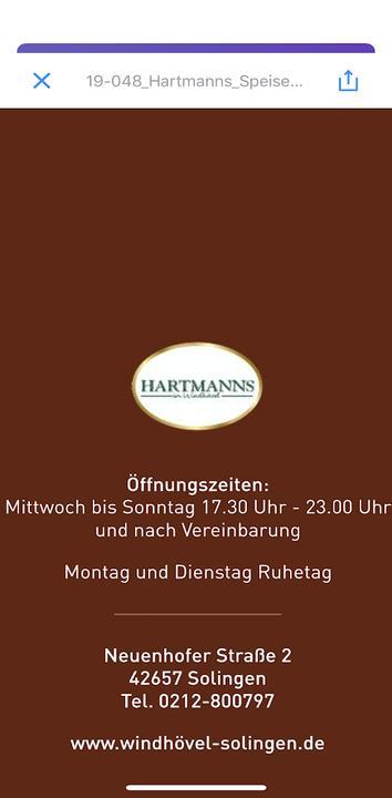 Hartmanns im Windhövel